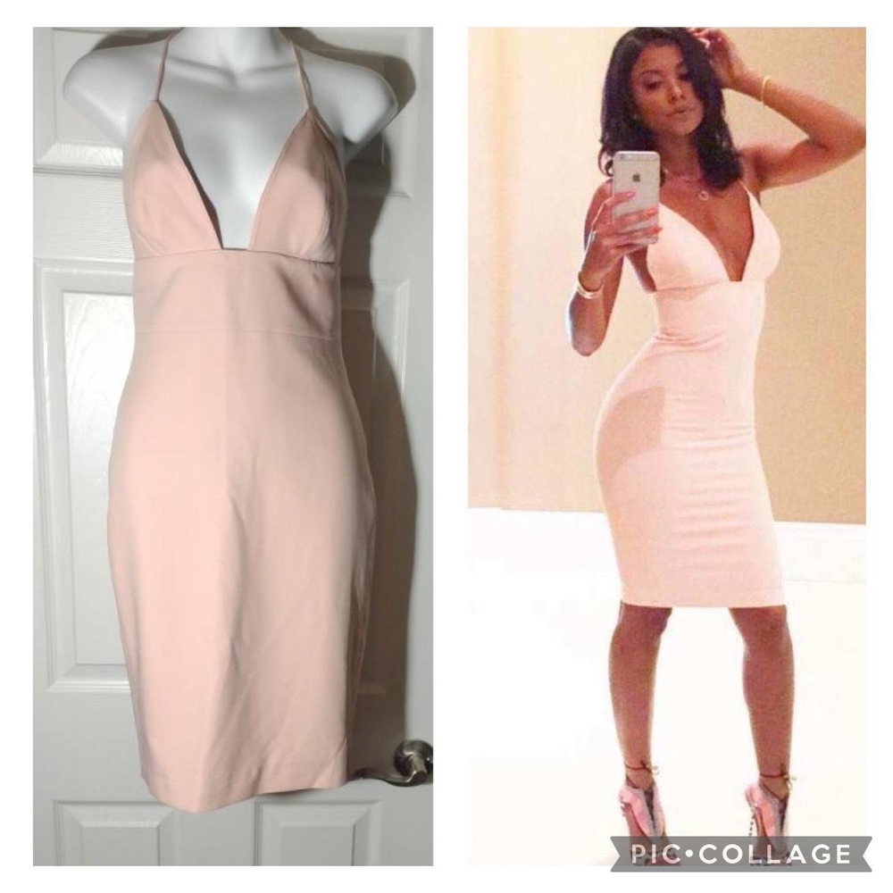(House of London) size xs Peach minidress
